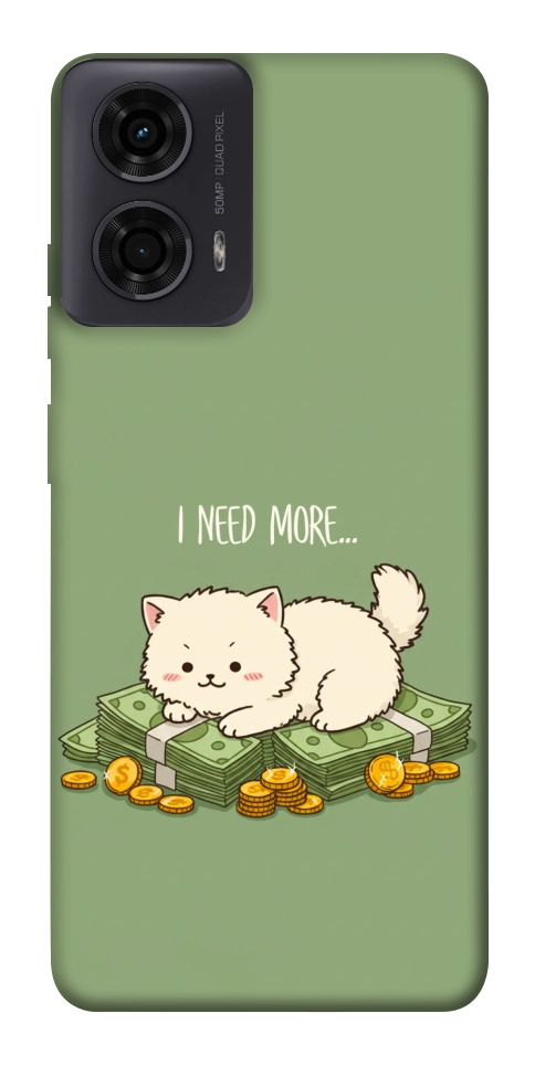 Чохол Money kitten для Motorola Moto G24