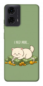 Чехол Money kitten для Motorola Moto G04