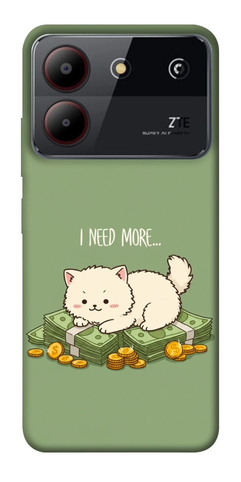 Чехол Money kitten для ZTE Blade A54 4G