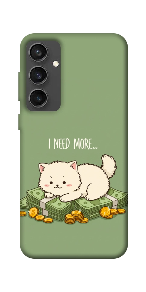 Чехол Money kitten для Galaxy S24 FE