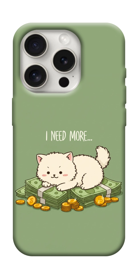 Чохол Money kitten для iPhone 16 Pro