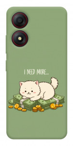 Чехол Money kitten для ZTE Blade A34 4G