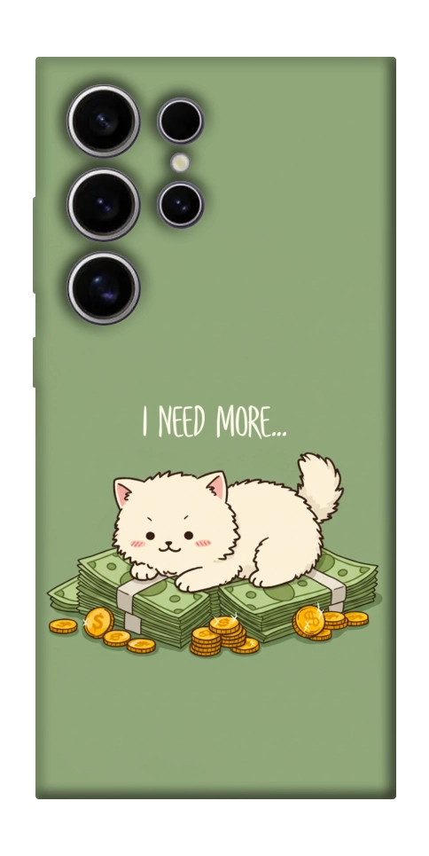 Чехол Money kitten для Galaxy S25 Ultra