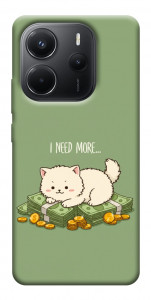 Чехол Money kitten для Xiaomi Redmi Note 14 4G (Int. version)