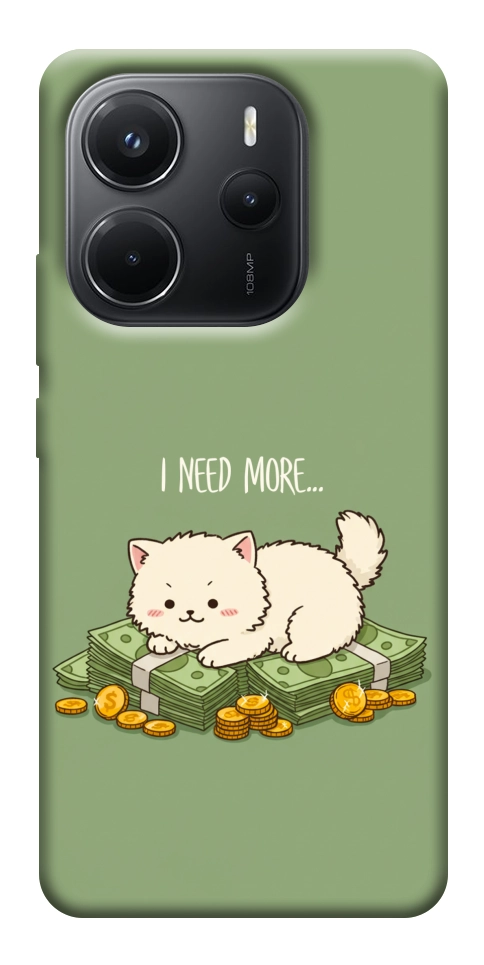 Чехол Money kitten для Xiaomi Redmi Note 14 4G (Europe version)