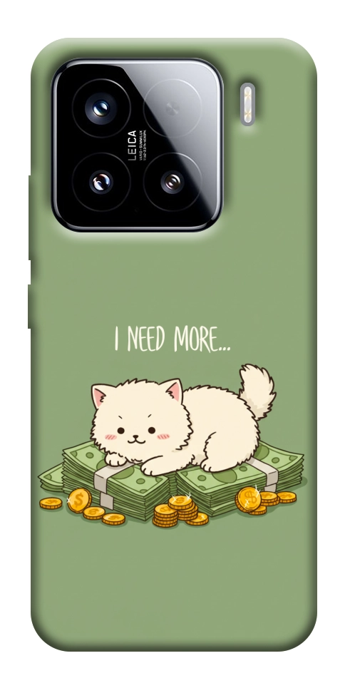 Чохол Money kitten для Xiaomi 15
