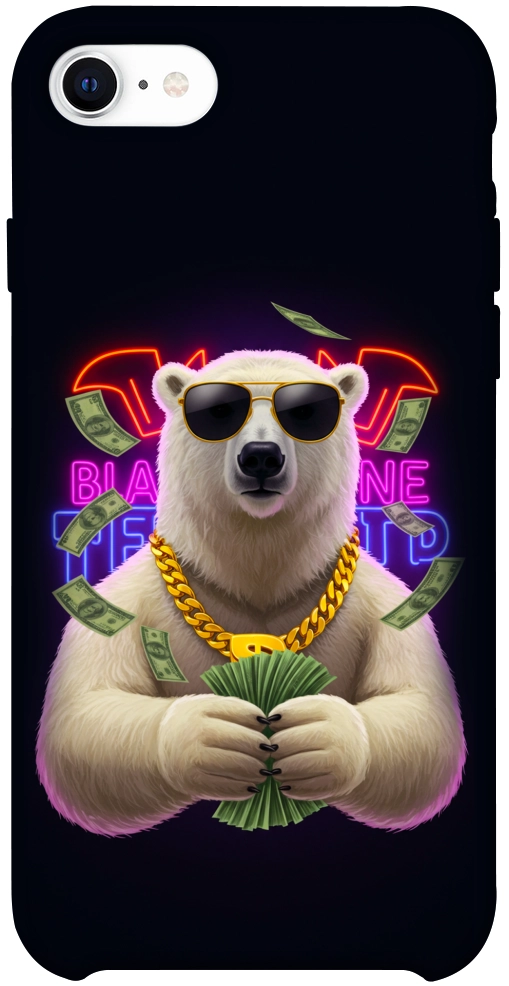 Чохол Money bear для iPhone SE (2020)