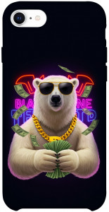Чехол Money bear для iPhone SE (2020)