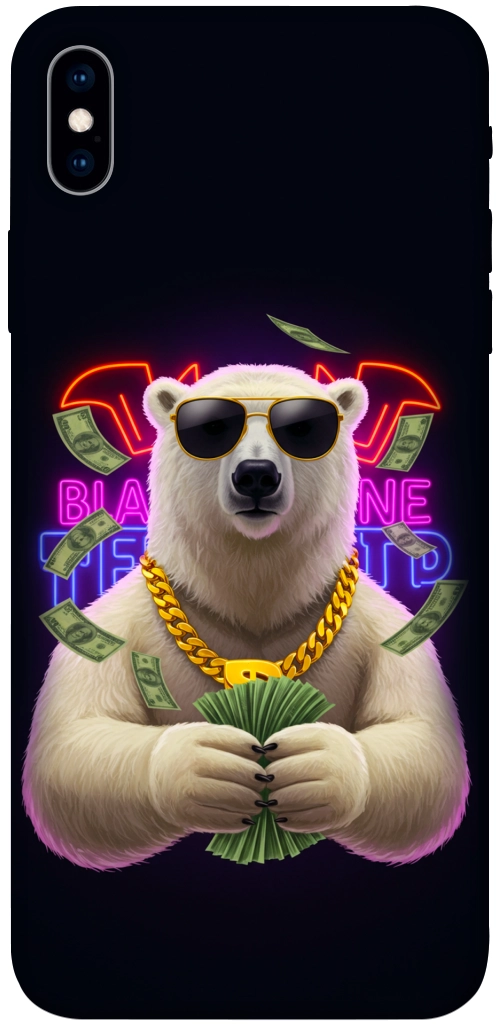 Чехол Money bear для iPhone XS Max