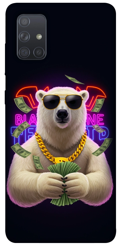 Чохол Money bear для Galaxy A71 (2020)