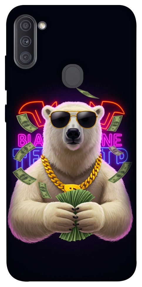 Чехол Money bear для Galaxy A11 (2020)