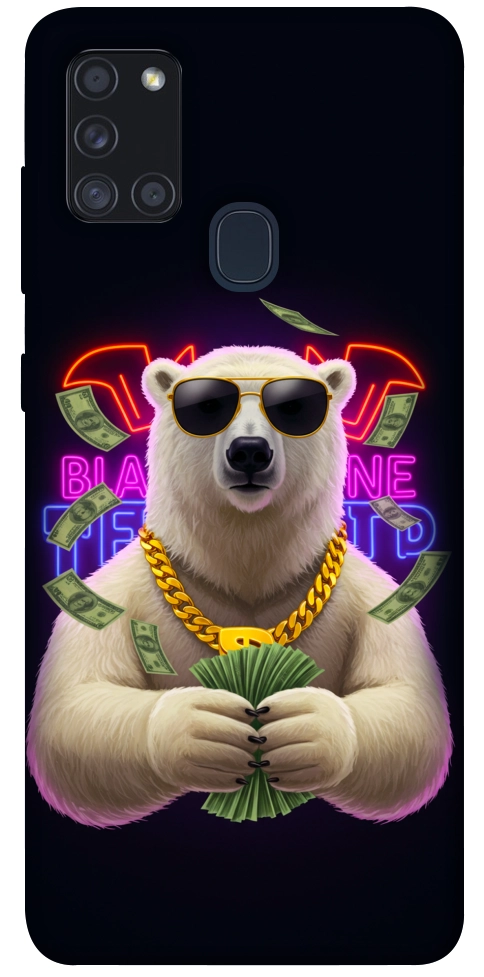 Чехол Money bear для Galaxy A21s (2020)