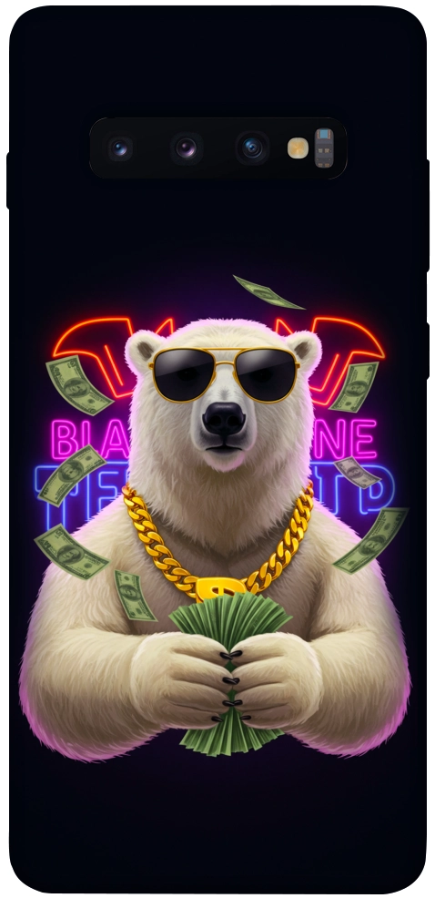 Чохол Money bear для Galaxy S10 Plus (2019)