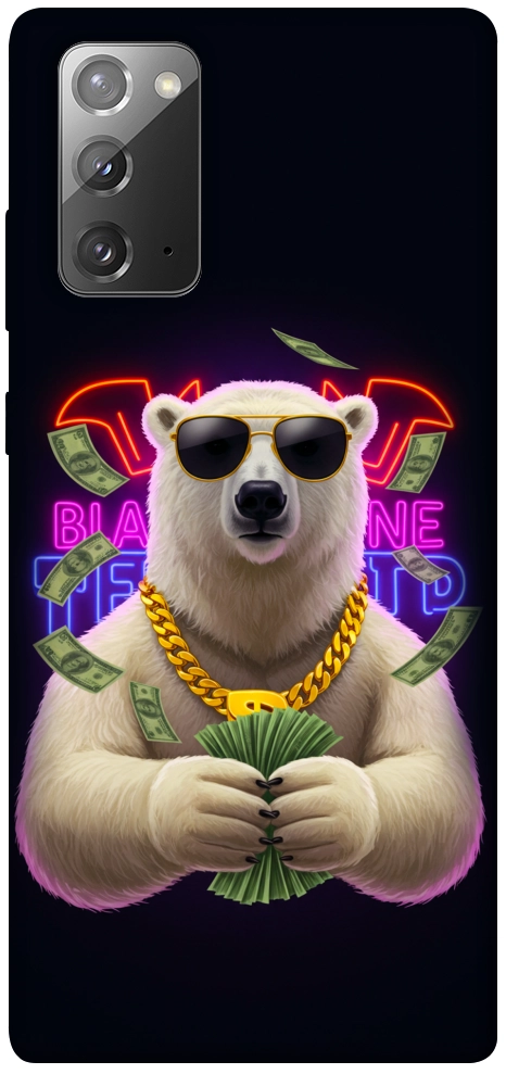 Чохол Money bear для Galaxy Note 20