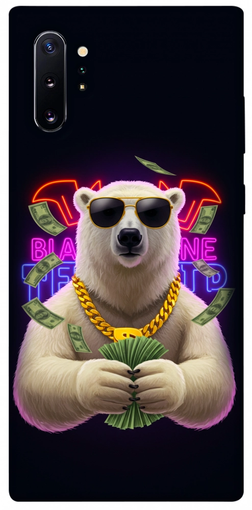 Чохол Money bear для Galaxy Note 10+ (2019)
