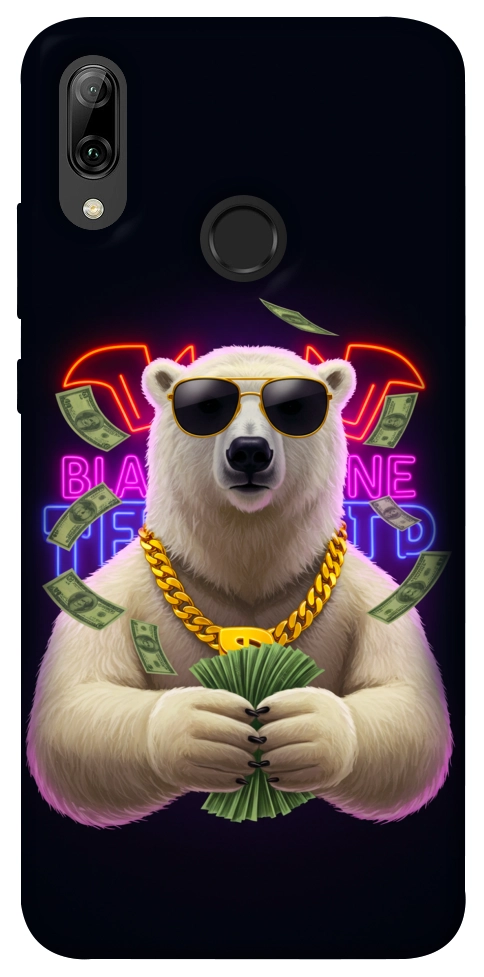 Чохол Money bear для Huawei P Smart (2019)