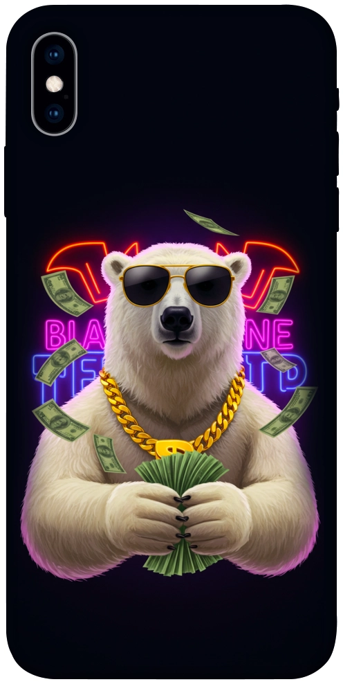 Чохол Money bear для iPhone XS