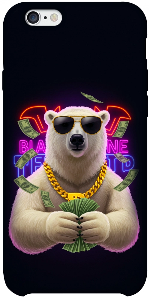 Чехол Money bear для iPhone 6S Plus