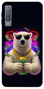 Чехол Money bear для Galaxy A7 (2018)