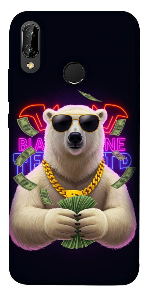 Чохол Money bear для Huawei P20 Lite