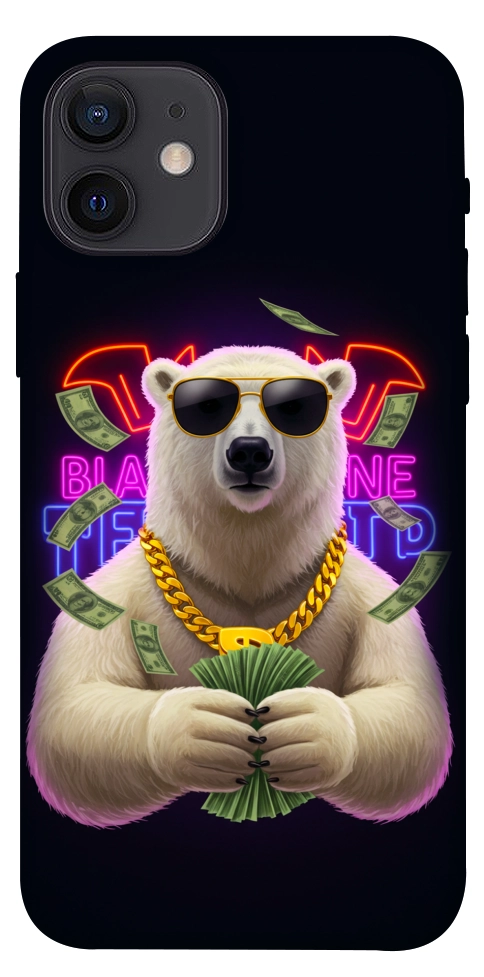 Чохол Money bear для iPhone 12