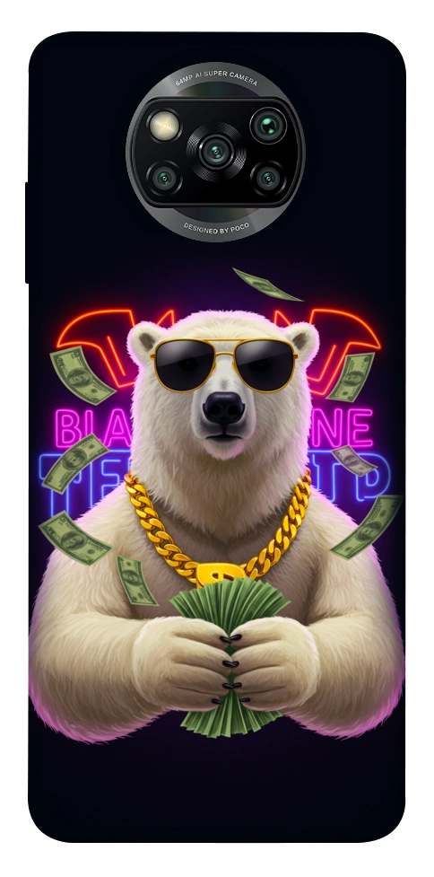 Чехол Money bear для Xiaomi Poco X3 NFC