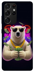 Чехол Money bear для Galaxy S21 Ultra