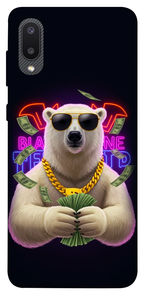 Чохол Money bear для Galaxy A02