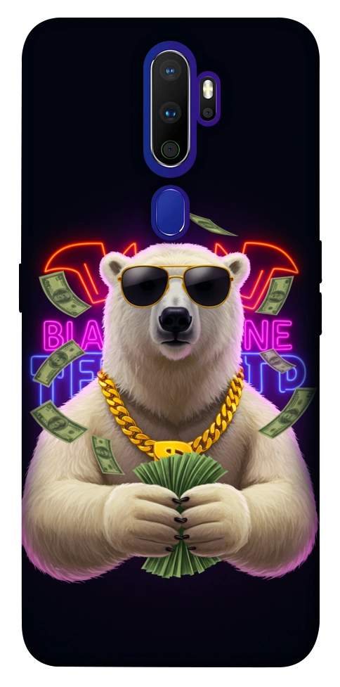 Чехол Money bear для Oppo A9 (2020)