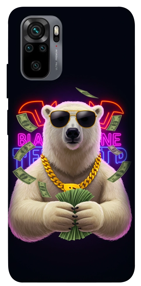 Чехол Money bear для Xiaomi Redmi Note 10