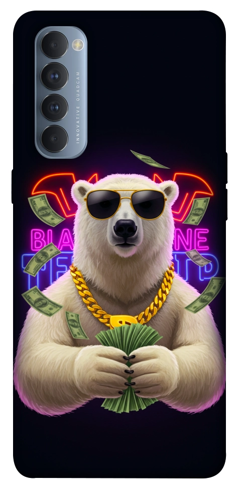 Чохол Money bear для Oppo Reno 4 Pro