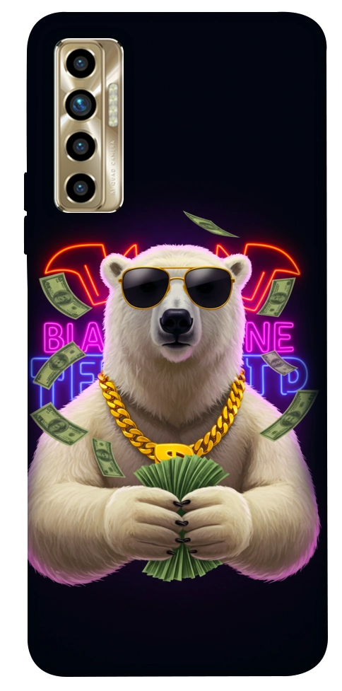 Чехол Money bear для TECNO Camon 17P