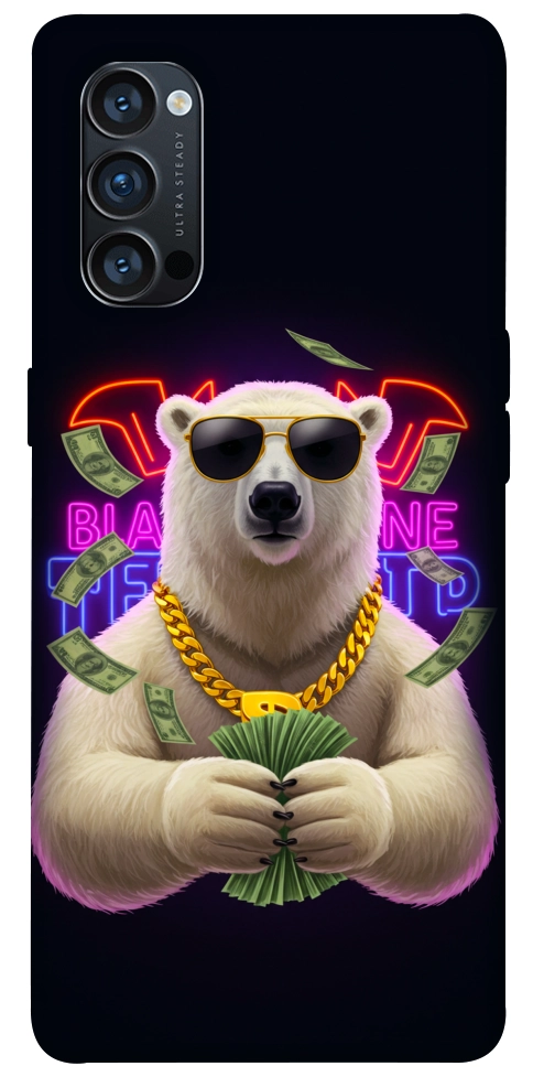Чохол Money bear для Oppo Reno 4 Pro 5G