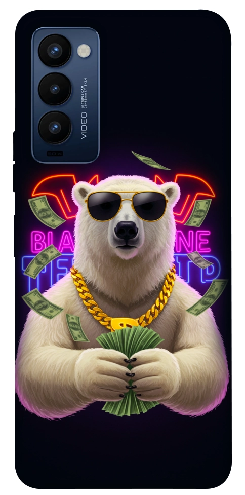 Чохол Money bear для TECNO Camon 18