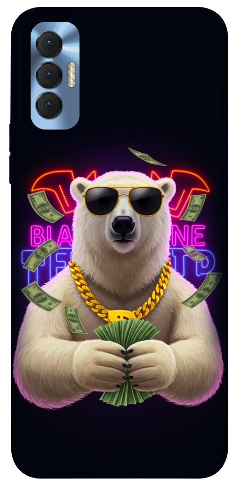 Чохол Money bear для TECNO Spark 8P