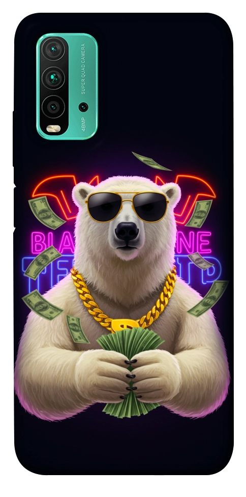 Чехол Money bear для Xiaomi Redmi Note 9 4G