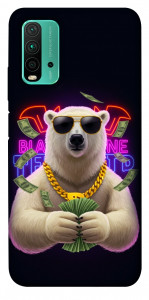 Чехол Money bear для Xiaomi Redmi Note 9 4G