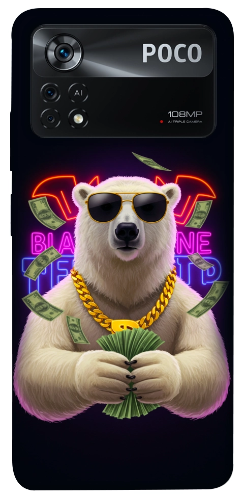 Чехол Money bear для Xiaomi Poco X4 Pro