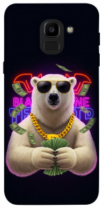 Чехол Money bear для Galaxy J6 (2018)