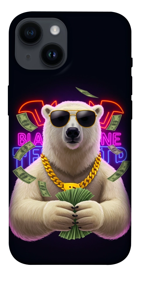 Чохол Money bear для iPhone 14