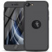 Пластикова накладка GKK LikGus 360 градусів (opp) з лого на Apple iPhone 7 / 8 (4.7") (Чорний)