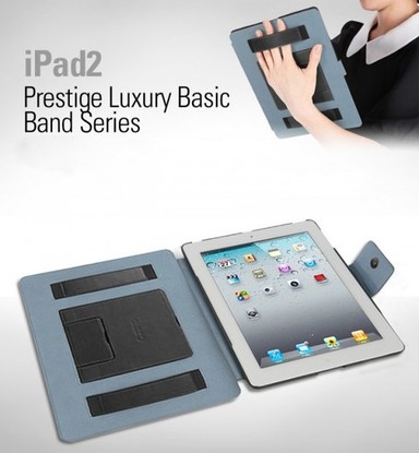 Кожаный чехол Zenus Prestige Luxury (2 цвета) для Apple IPAD2