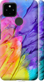 

Чехол Разноцветные краски для Google Pixel 4A 5G 1576579