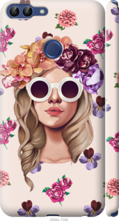 

Чехол Девушка с цветами v2 для Huawei Enjoy 7S 612333