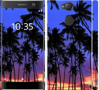 

Чехол Пальмы для Sony Xperia XA2 H4113 759117