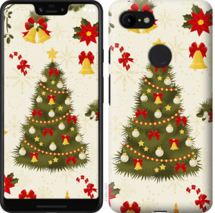 

Чехол Новогодняя елка для Google Pixel 3a XL 876428