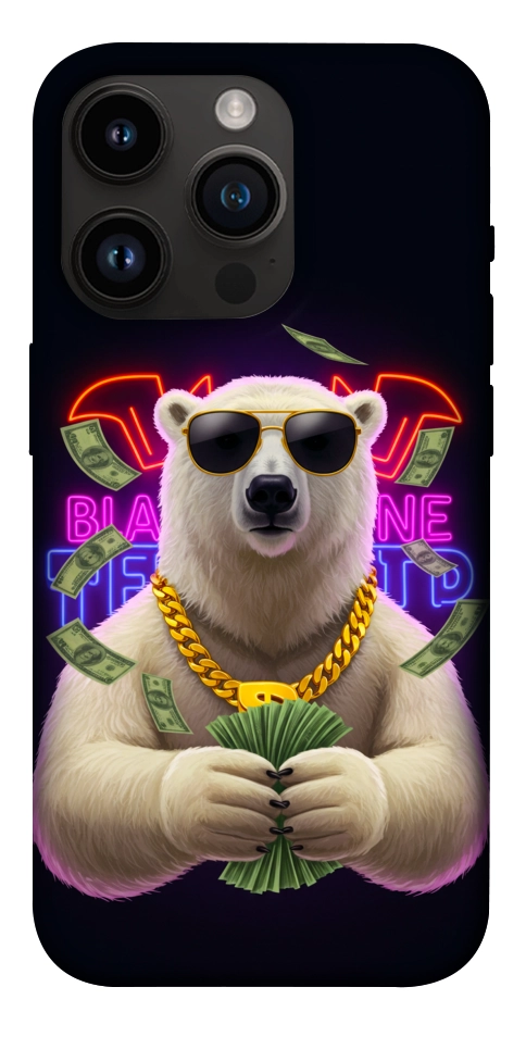 Чохол Money bear для iPhone 14 Pro