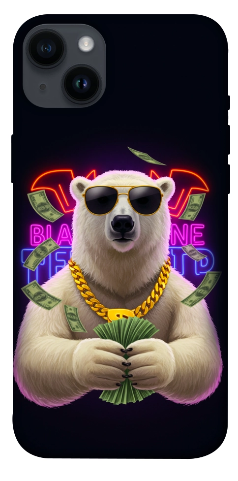 Чехол Money bear для iPhone 14 Plus