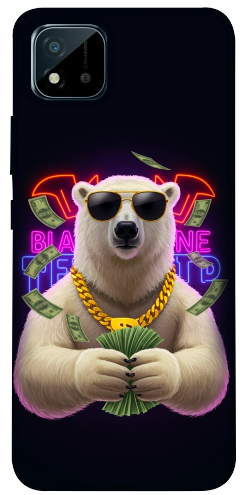 Чехол Money bear для Realme C20