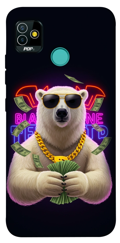 Чехол Money bear для TECNO Pop 5